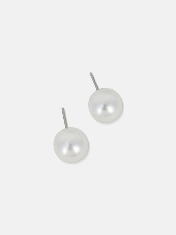 The Pearl Bloom Jewellery Set - Silver