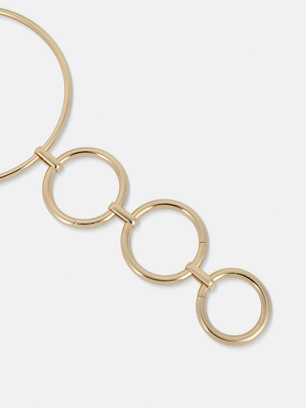 The Halo Link Jewellery Set - Gold