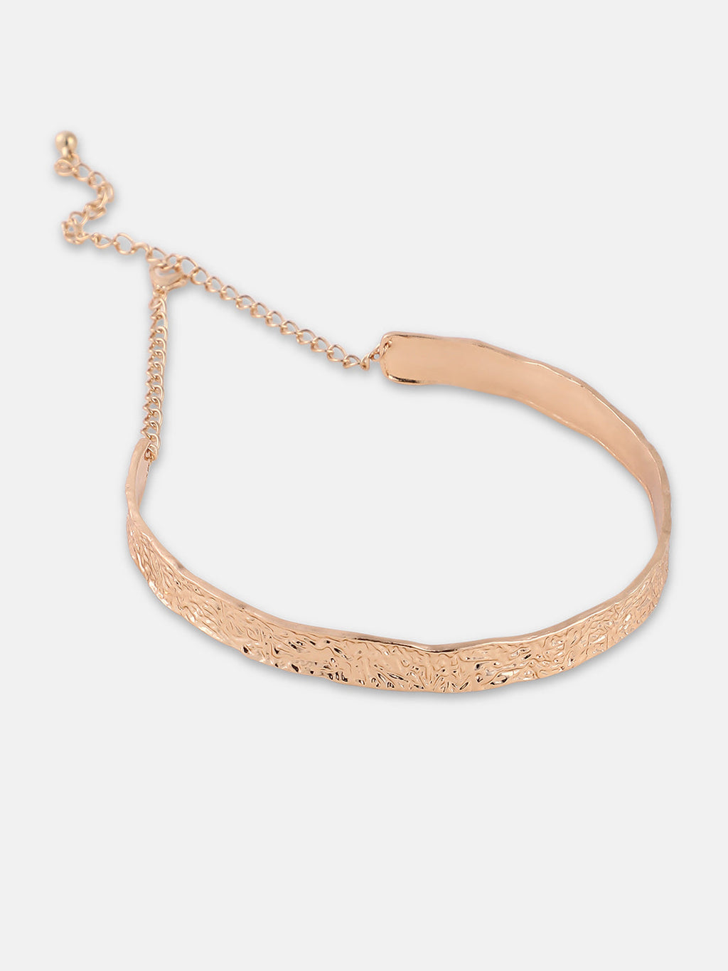 Women's The Hammered Choker Necklace - California Gold