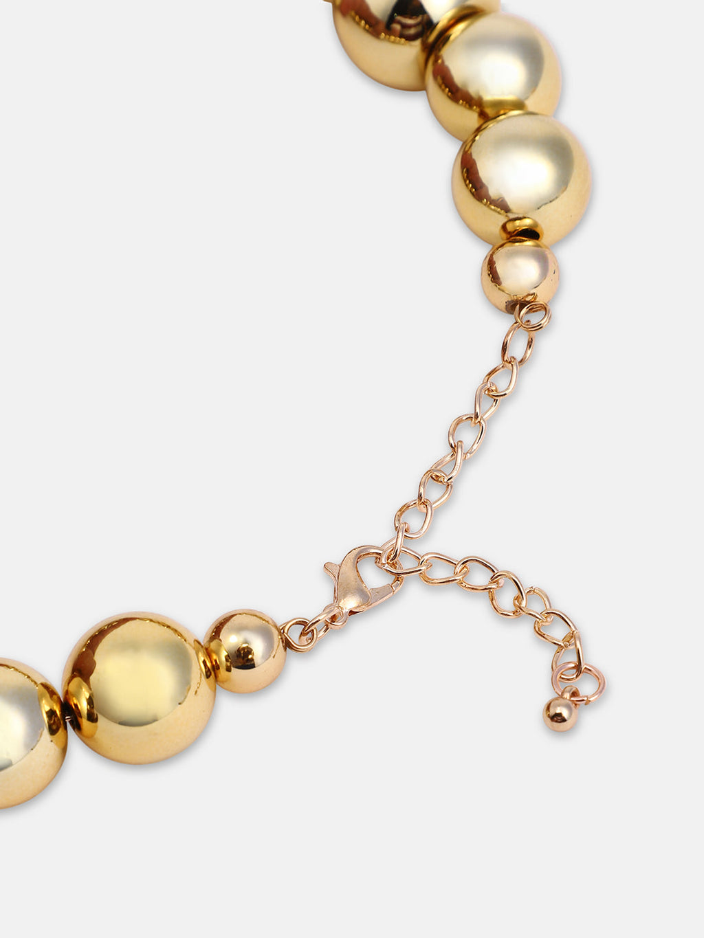 The Puffer-Cuoer Collar Necklace - California Gold