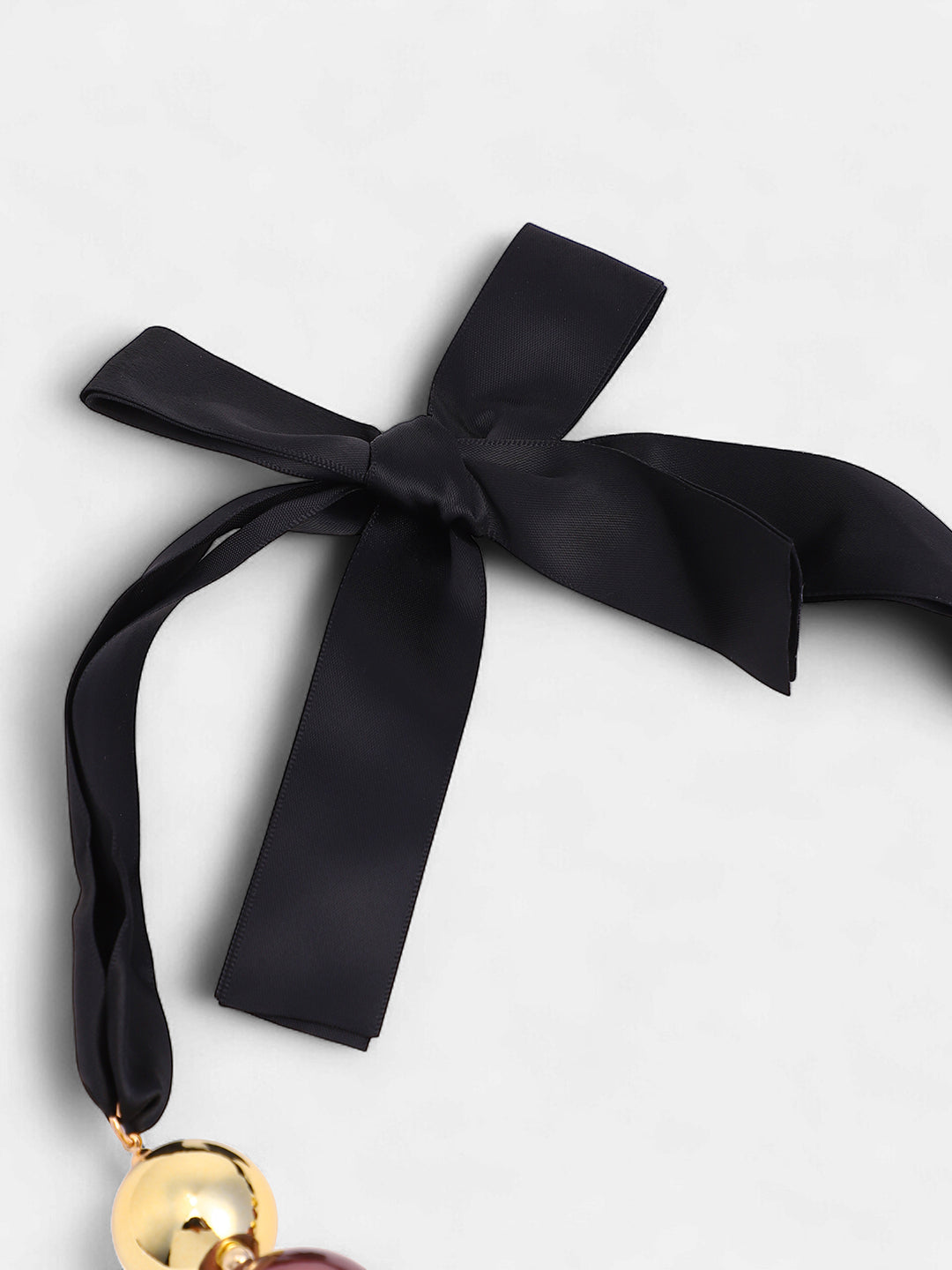 The Noel Statement Necklace - Sangria Red