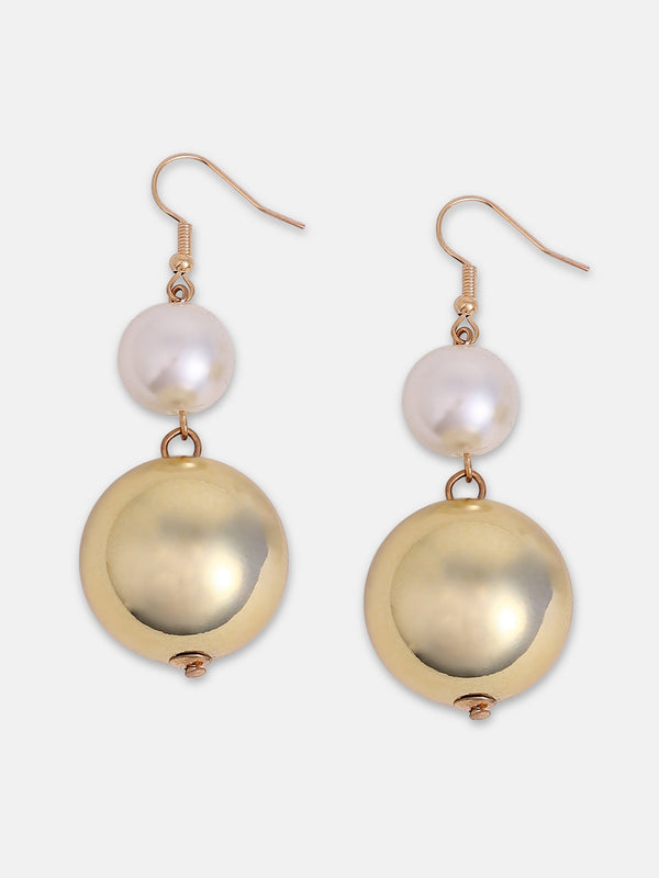 The Majesté Block Jewellery Set - Pearl White