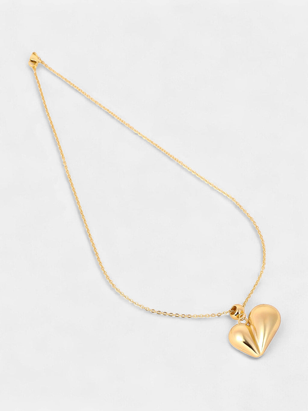 The Chonky-Coeur Pendant Necklace - California Gold