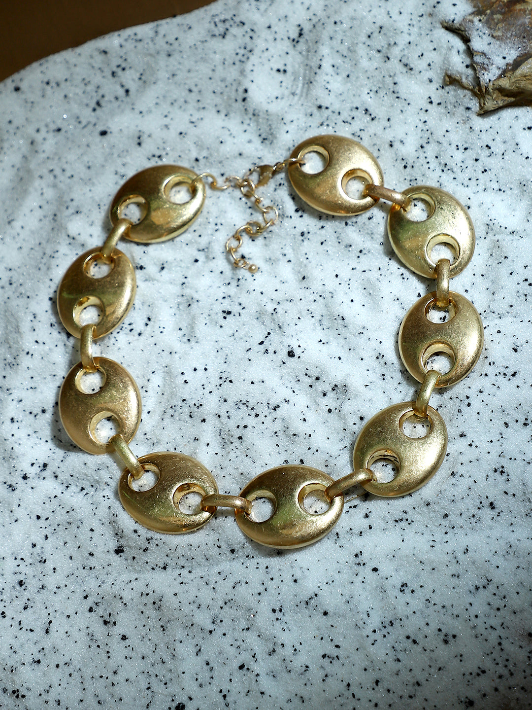 The Bolt Collar Necklace - California Gold