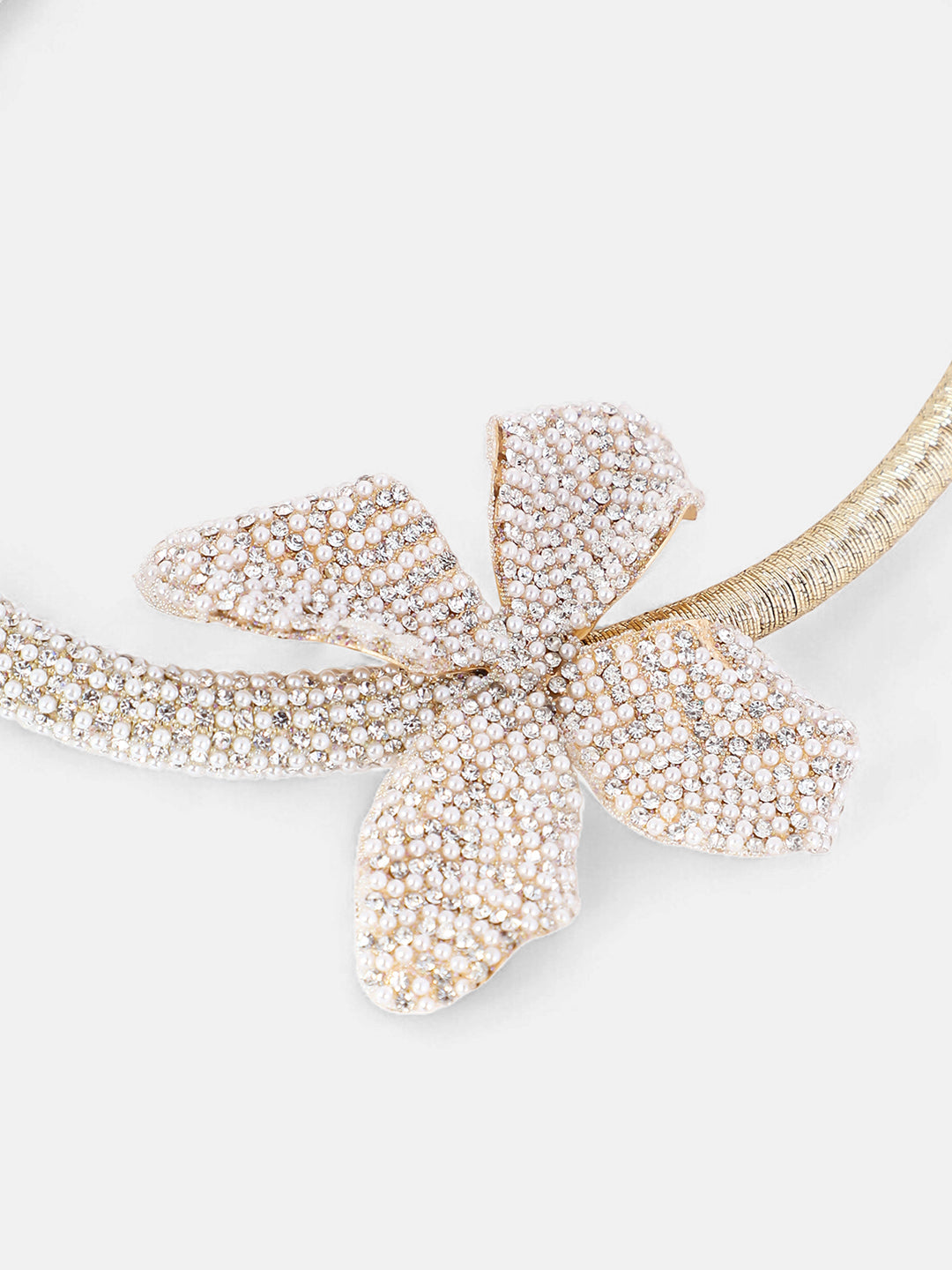 The Bling-Petalia Statement Necklace - California Gold