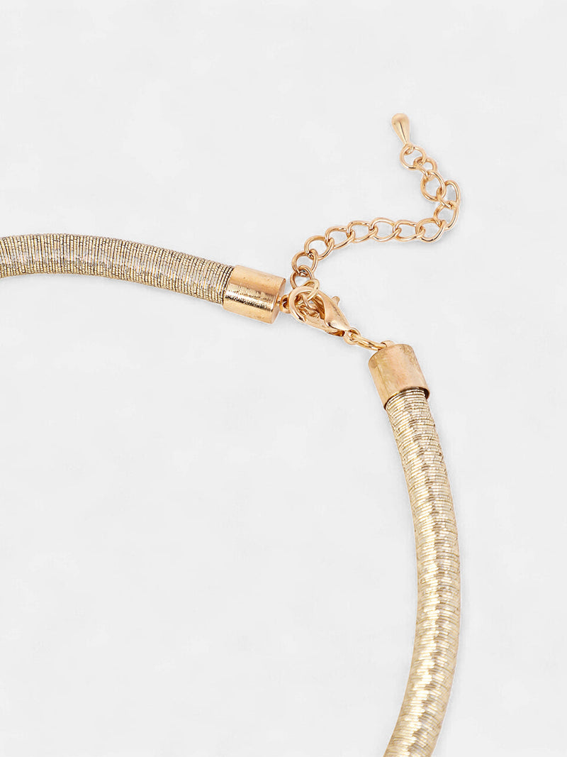 The Bling-Petalia Statement Necklace - California Gold