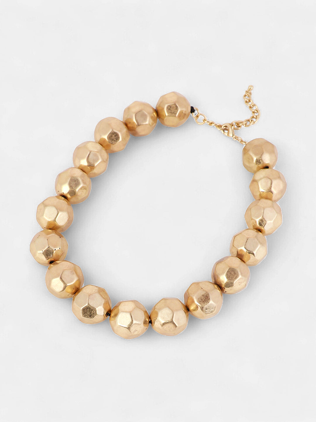 The Hammered Collar Necklace - California Gold