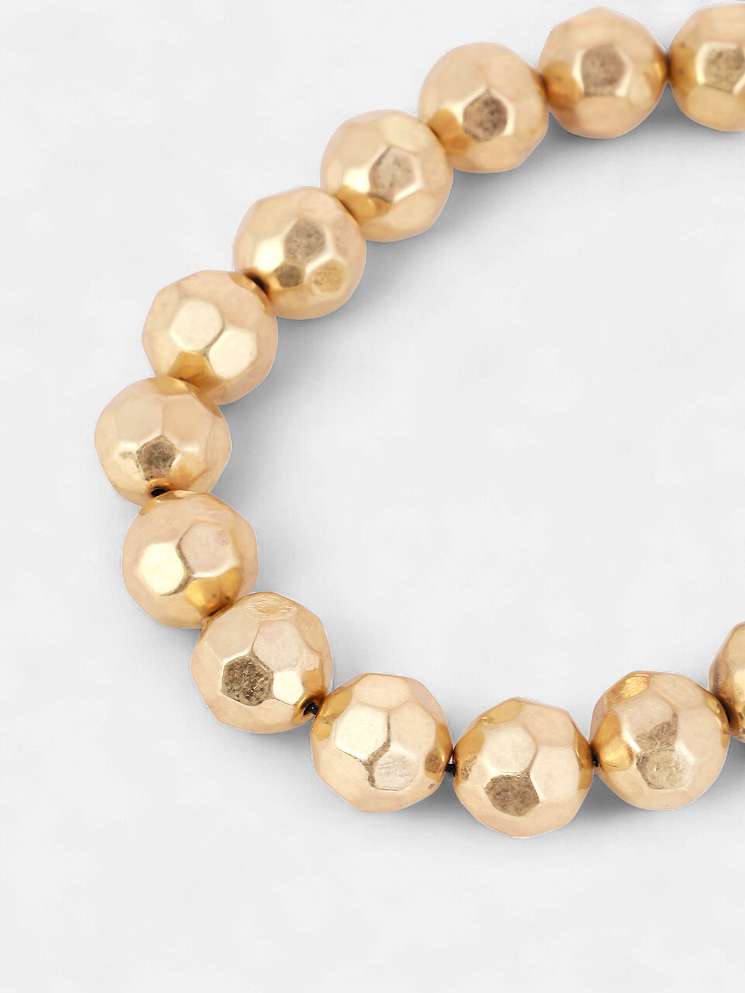 The Hammered Collar Necklace - California Gold