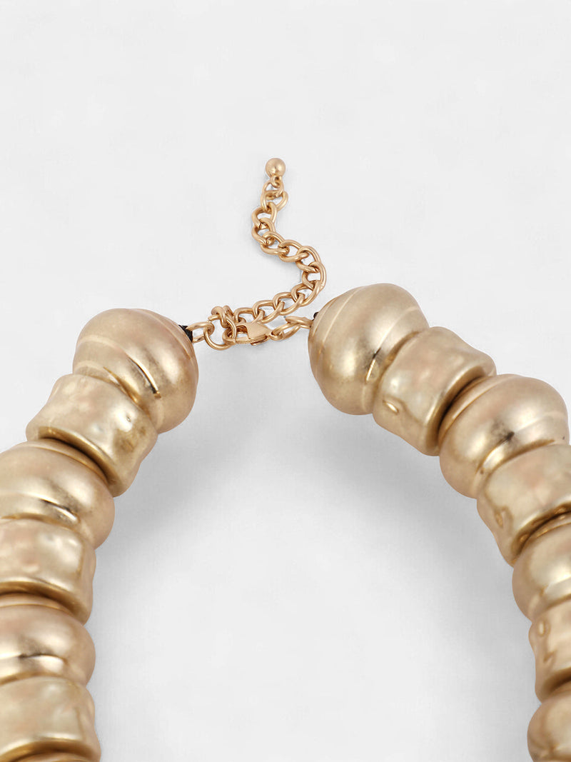 The Tribal Collar Necklace - California Gold