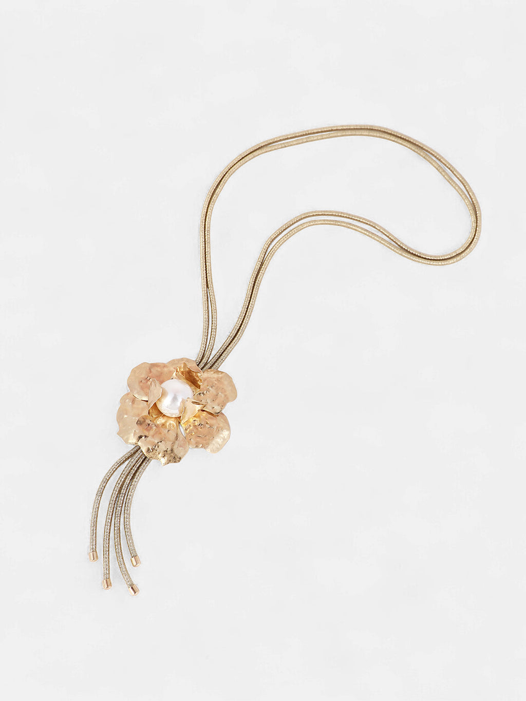 The Flora-Bloom Long Necklace - California Gold