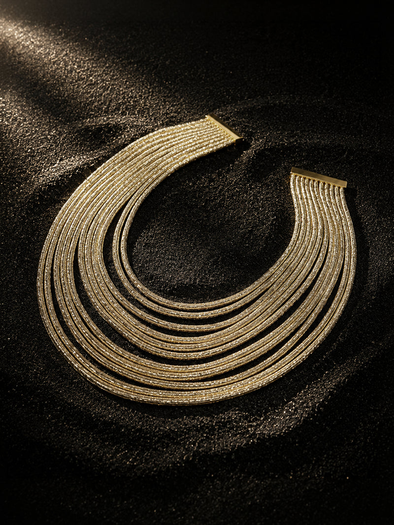 The Regal Layered Gold Necklace