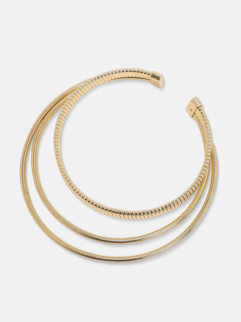 The Golden Orbit Choker Necklace
