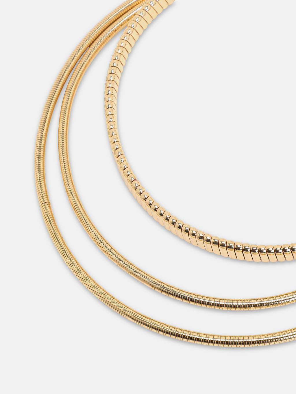 The Golden Orbit Choker Necklace