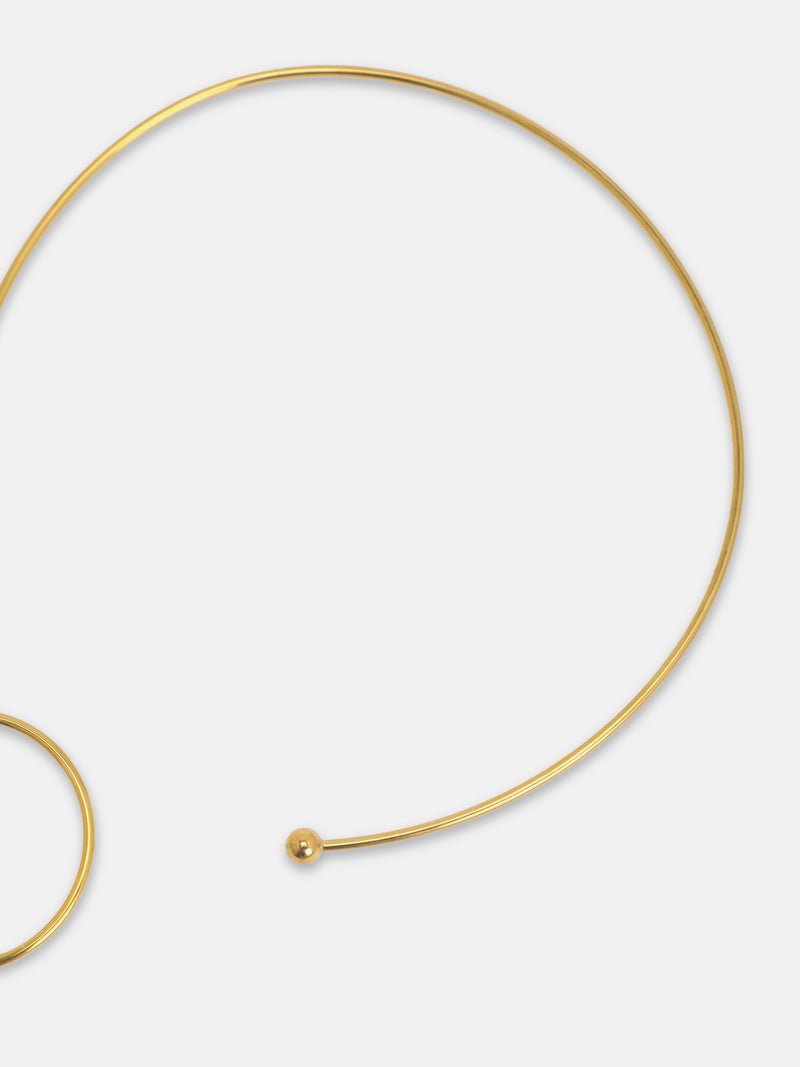 The Minimal Pearl Charm Necklace