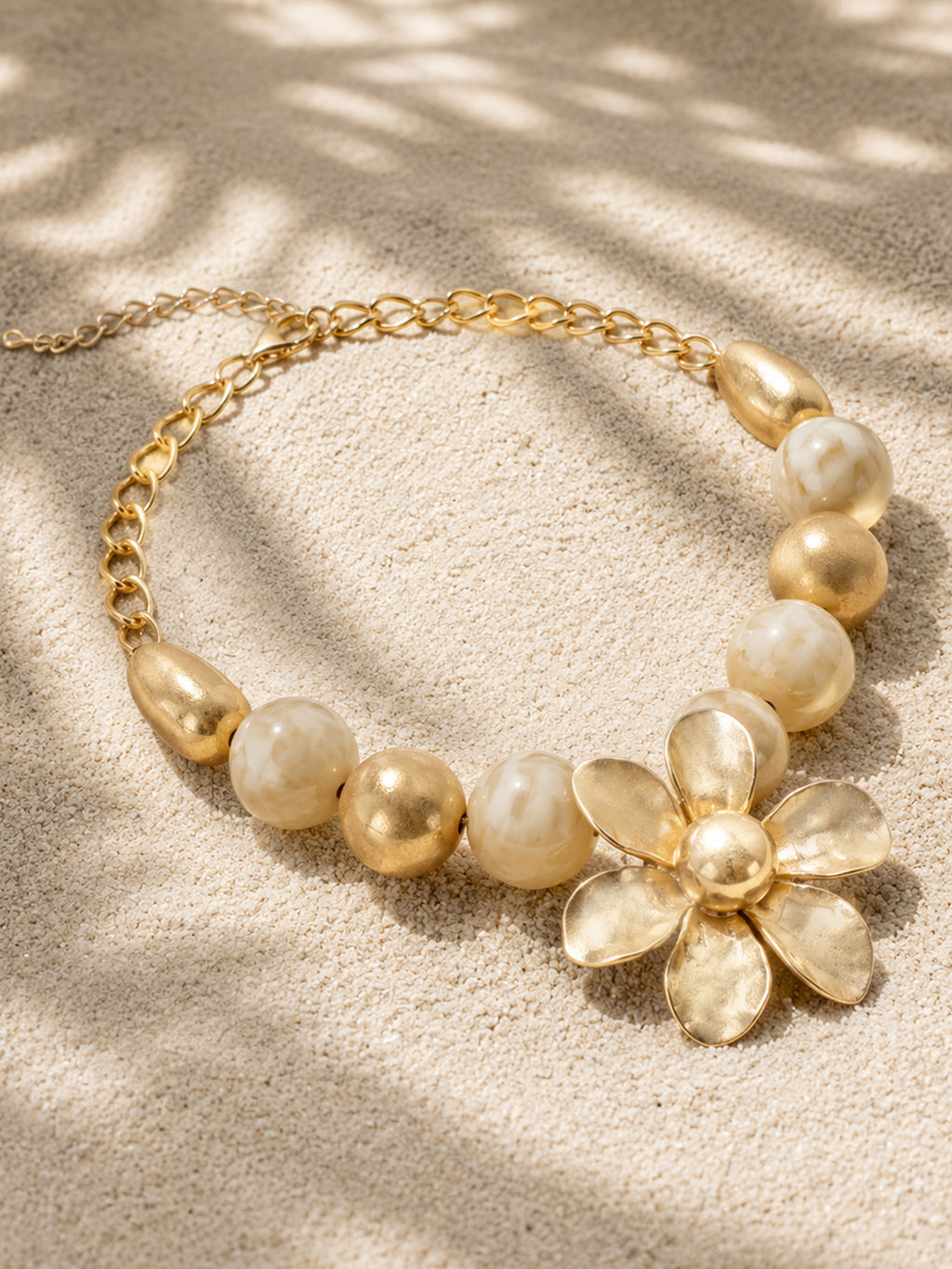 The Bloom Pearl Charm Necklace