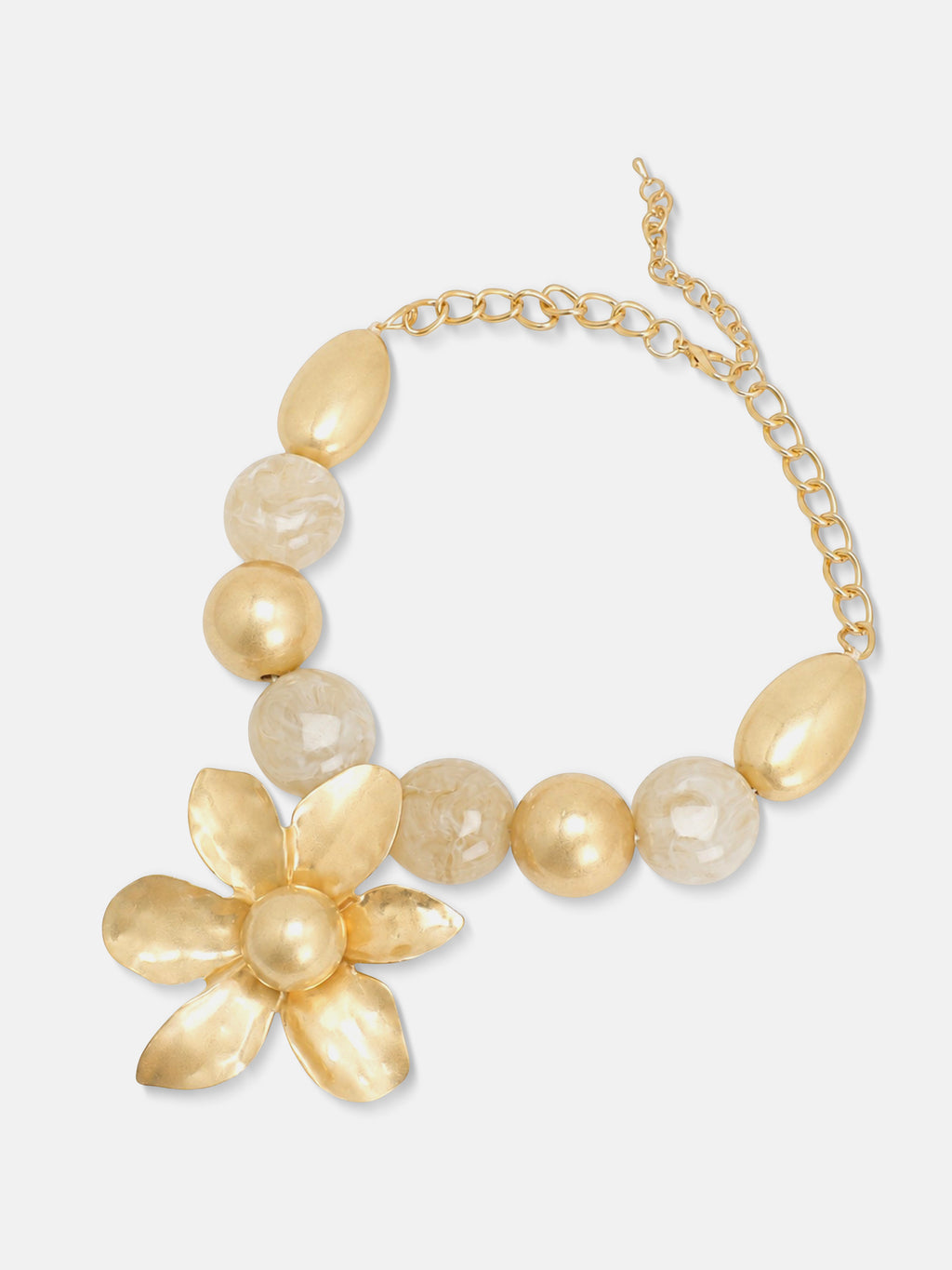 The Bloom Pearl Charm Necklace
