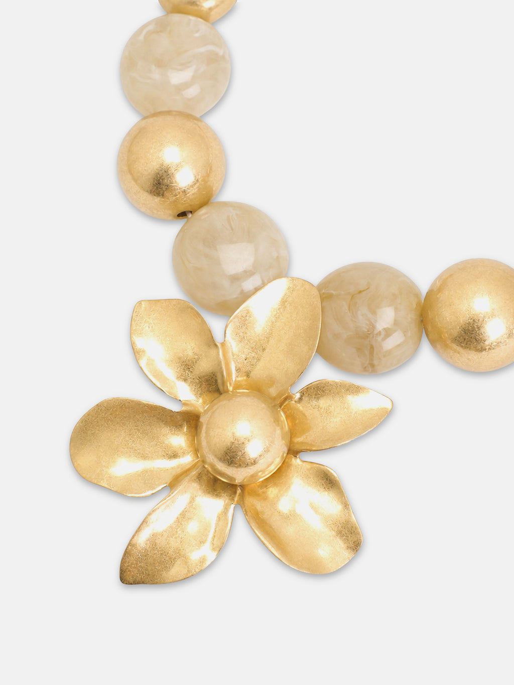 The Bloom Pearl Charm Necklace
