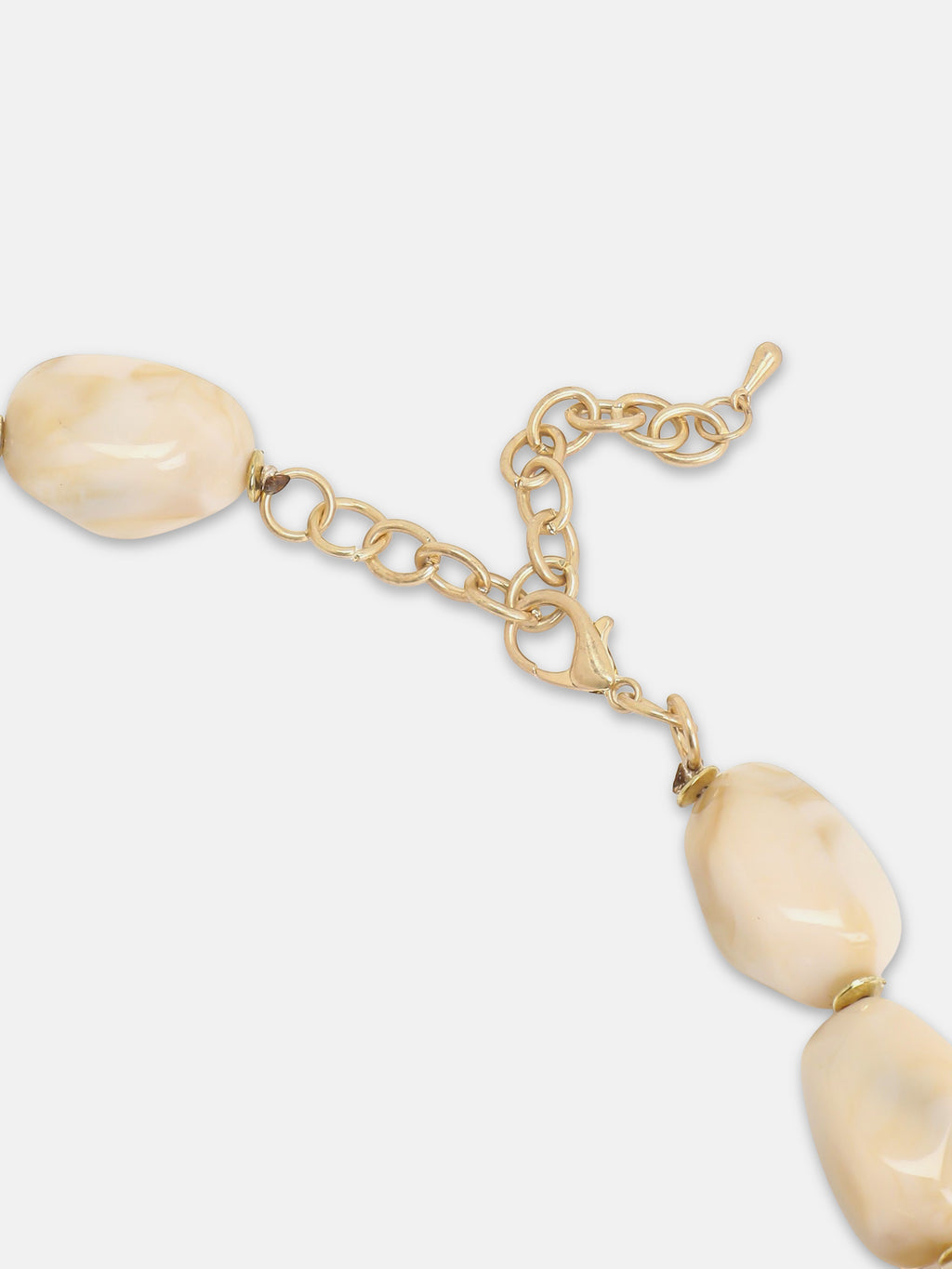 The Golden Seashell Beaded Necklace