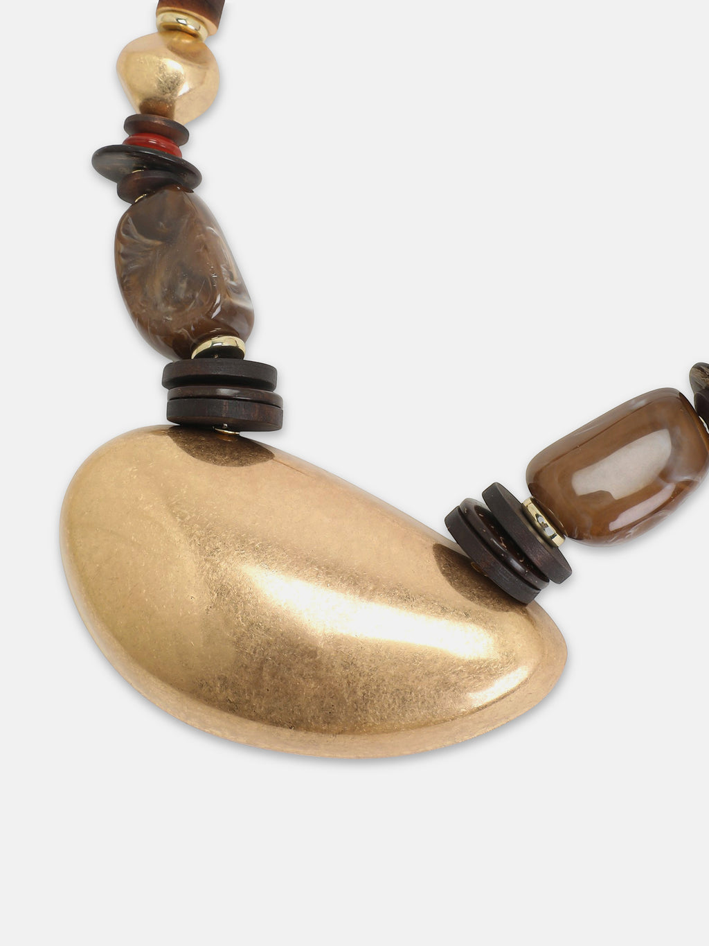 The Earth Tone Beaded Necklace
