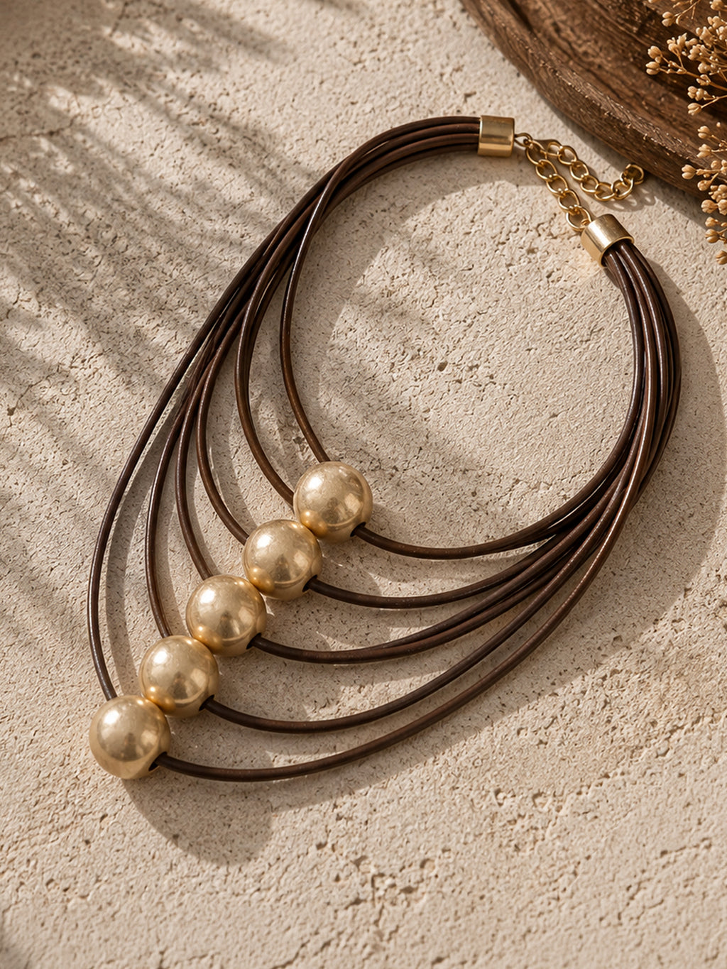 The Pearl Accent Cord Necklace