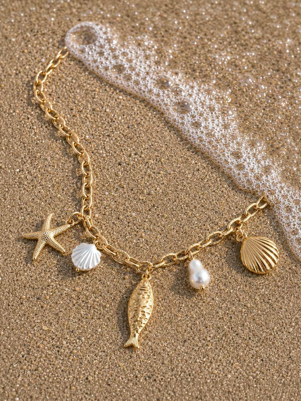 The Ocean Treasure Charm Necklace
