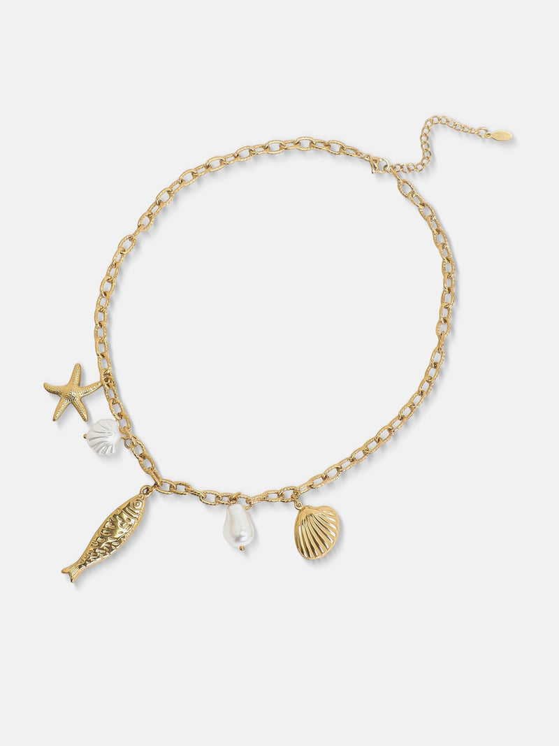 The Ocean Treasure Charm Necklace