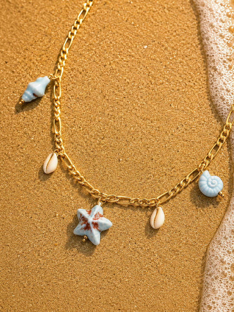 The Beach Escape Charm Necklace