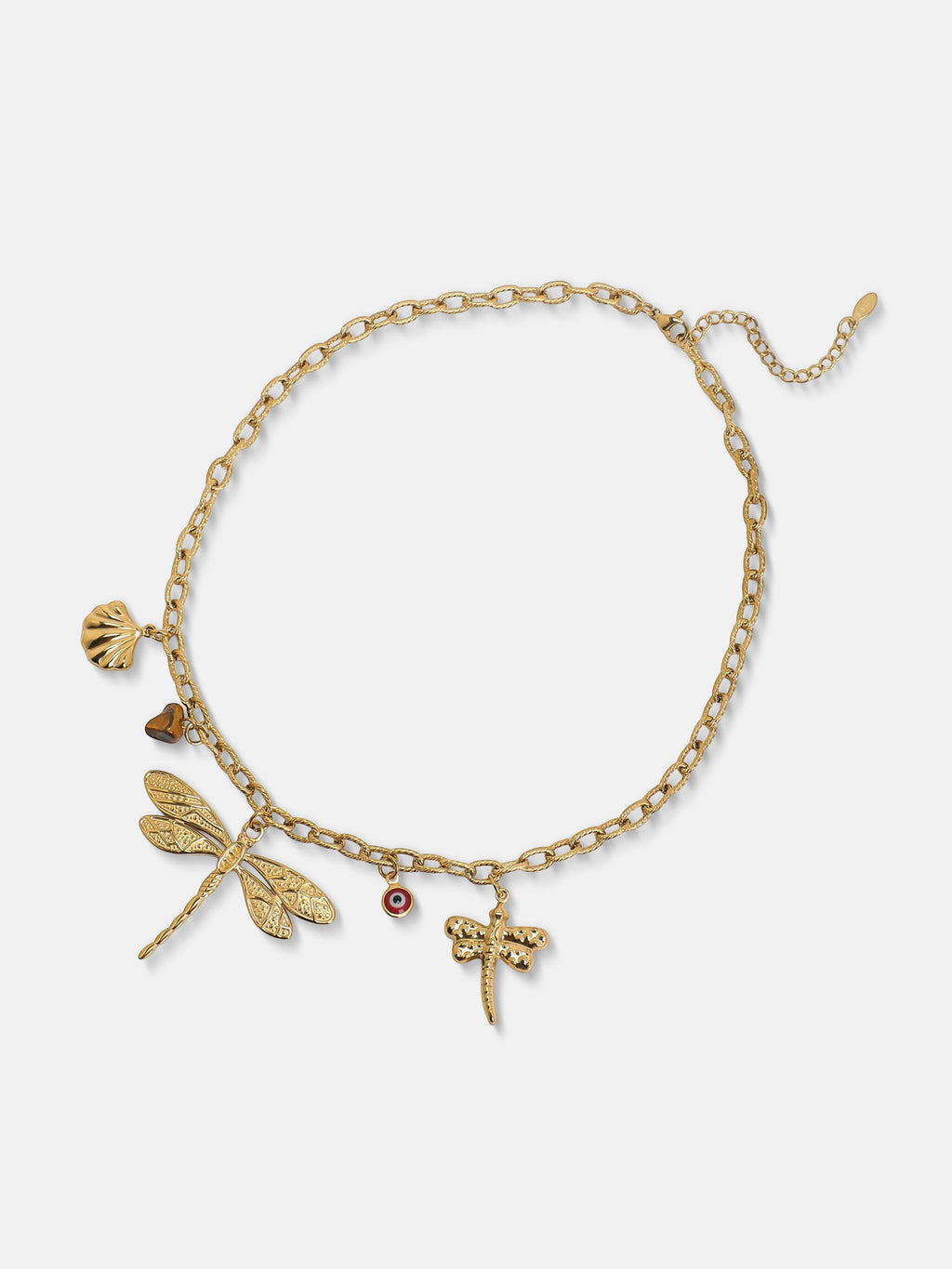 The Celestial Gold Charm Necklace
