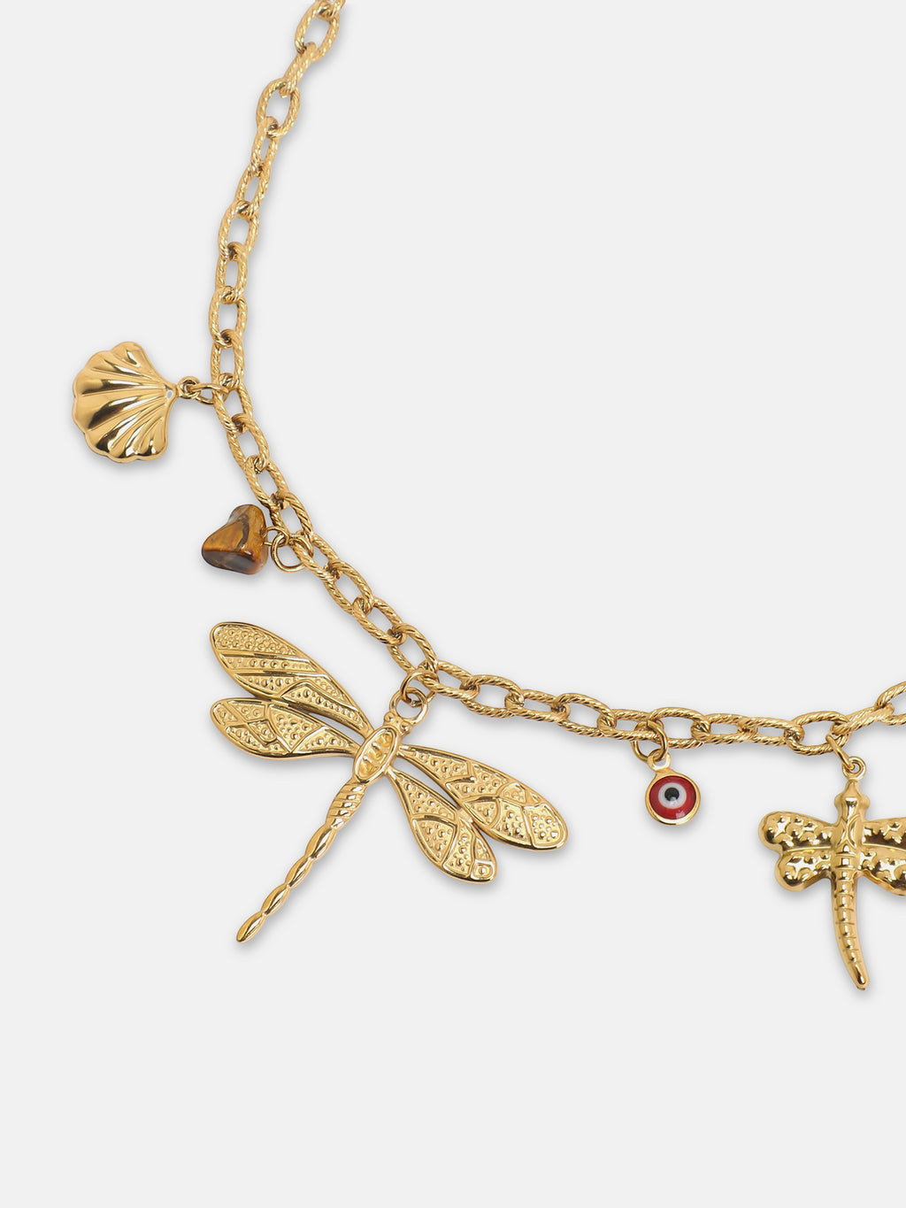 The Celestial Gold Charm Necklace