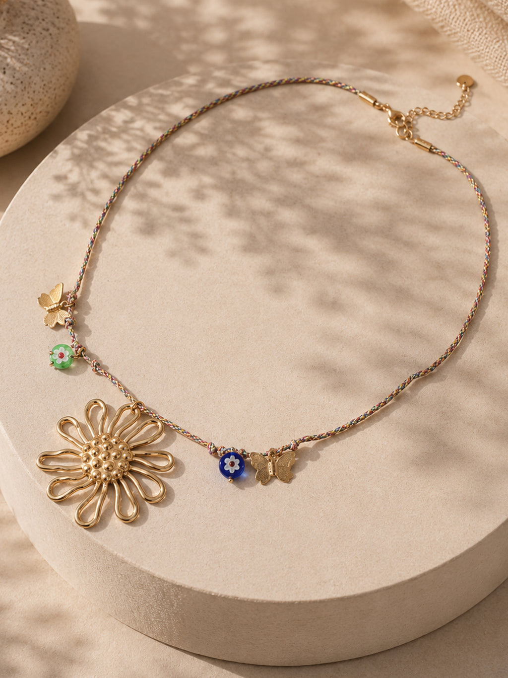 The Blooming Floral Charm Necklace