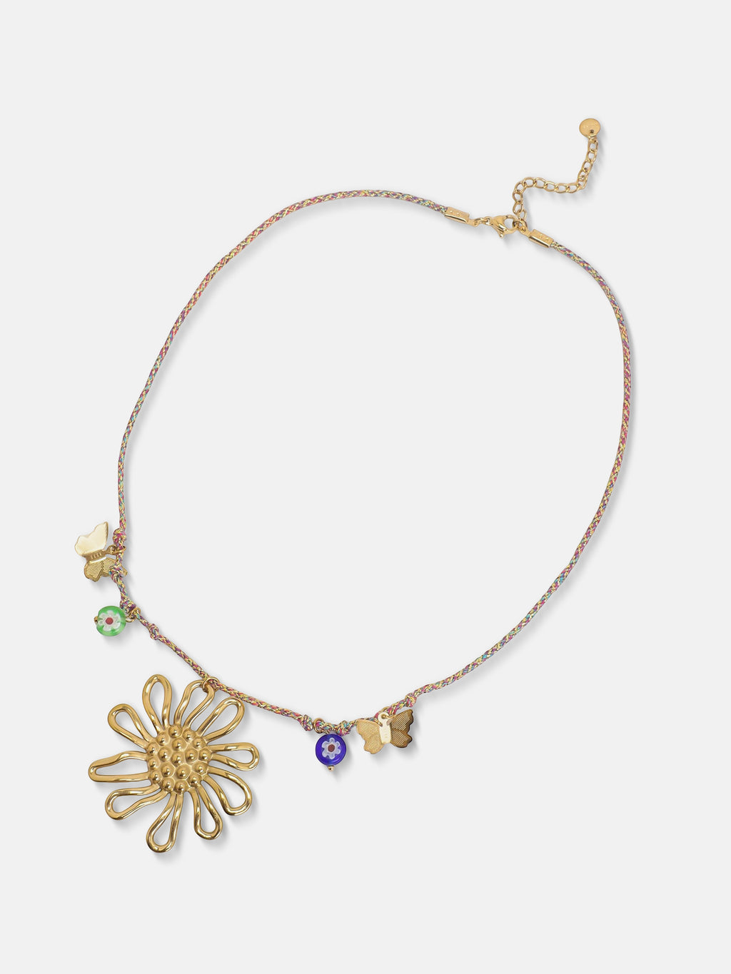 The Blooming Floral Charm Necklace