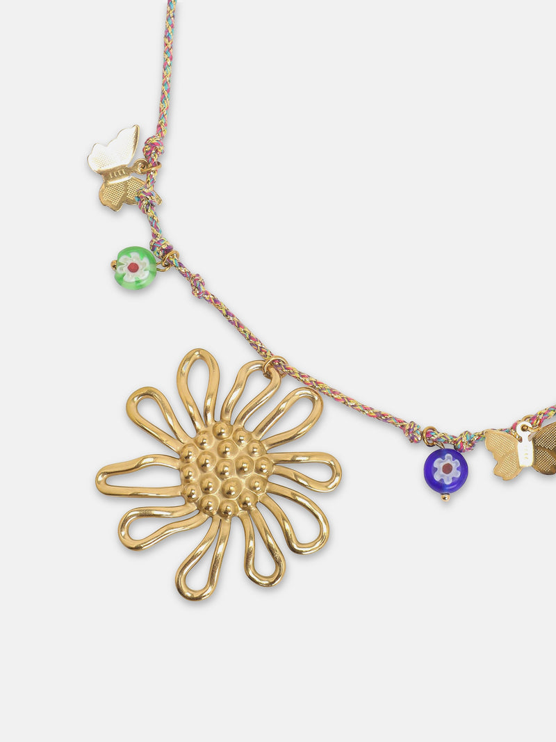 The Blooming Floral Charm Necklace