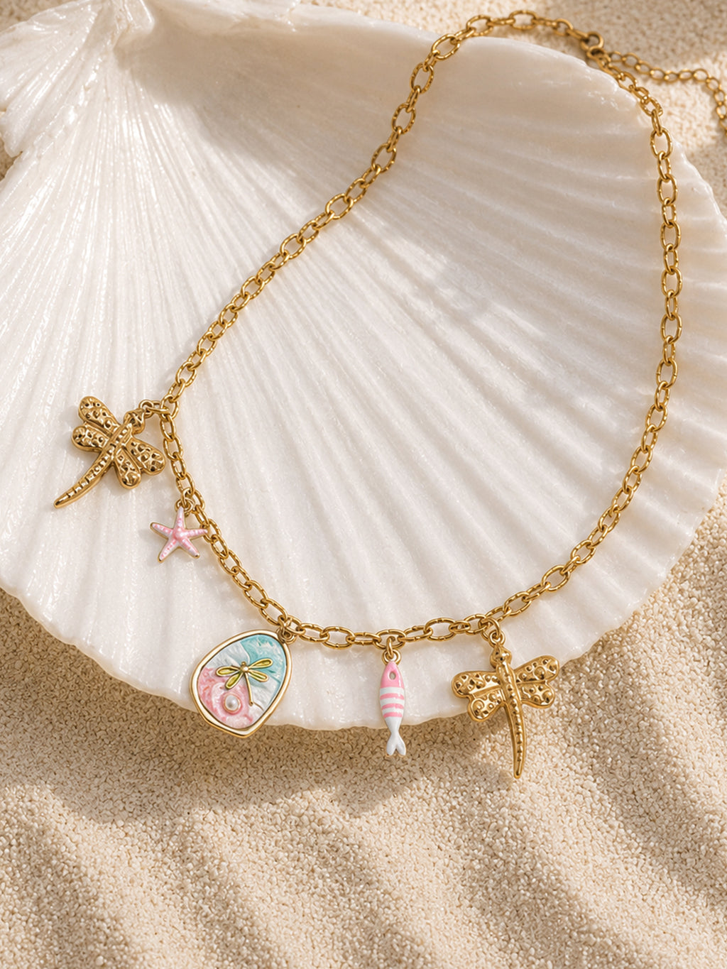 The Twinkling Star Charm Necklace