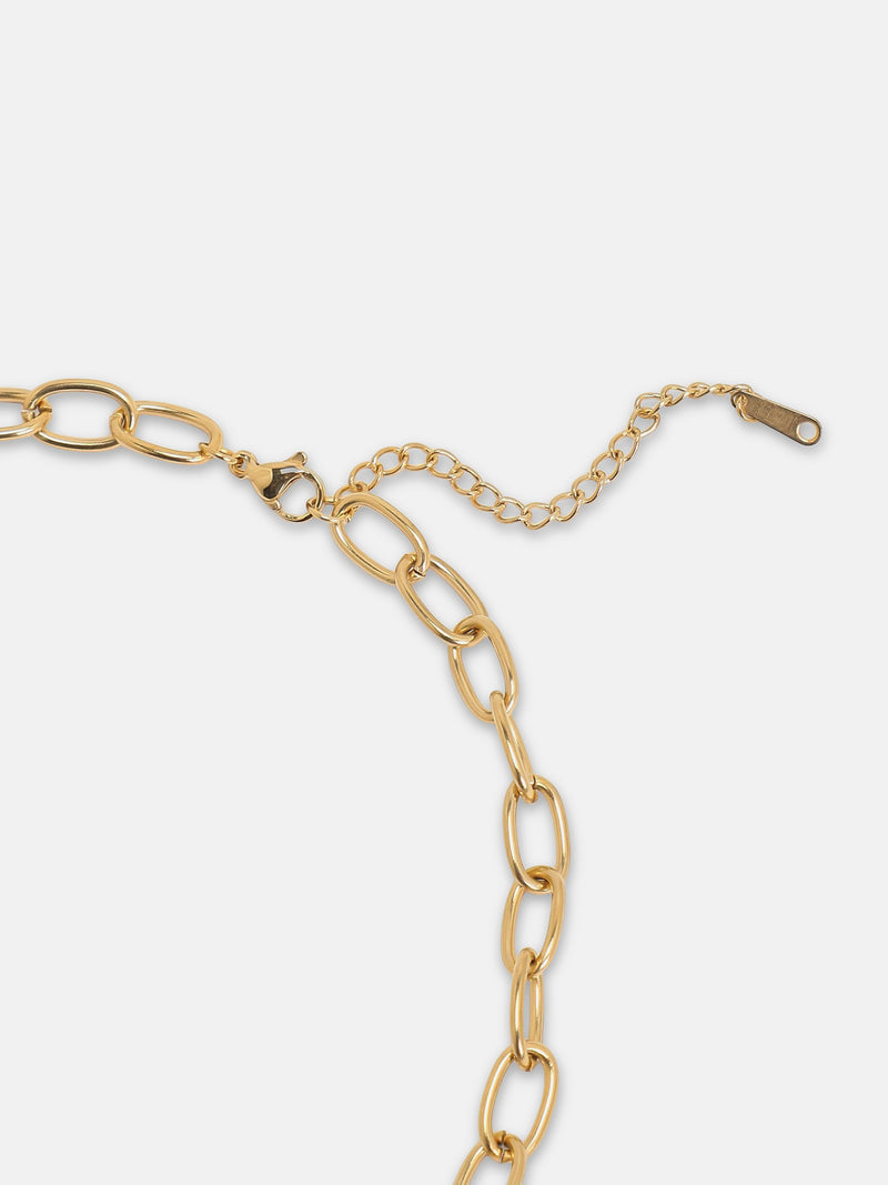 The Golden Sun Charm Necklace
