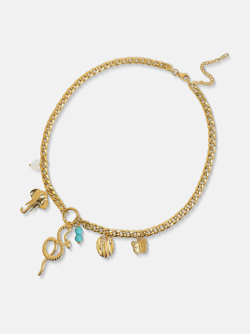 The Turquoise Lucky Charm Necklace