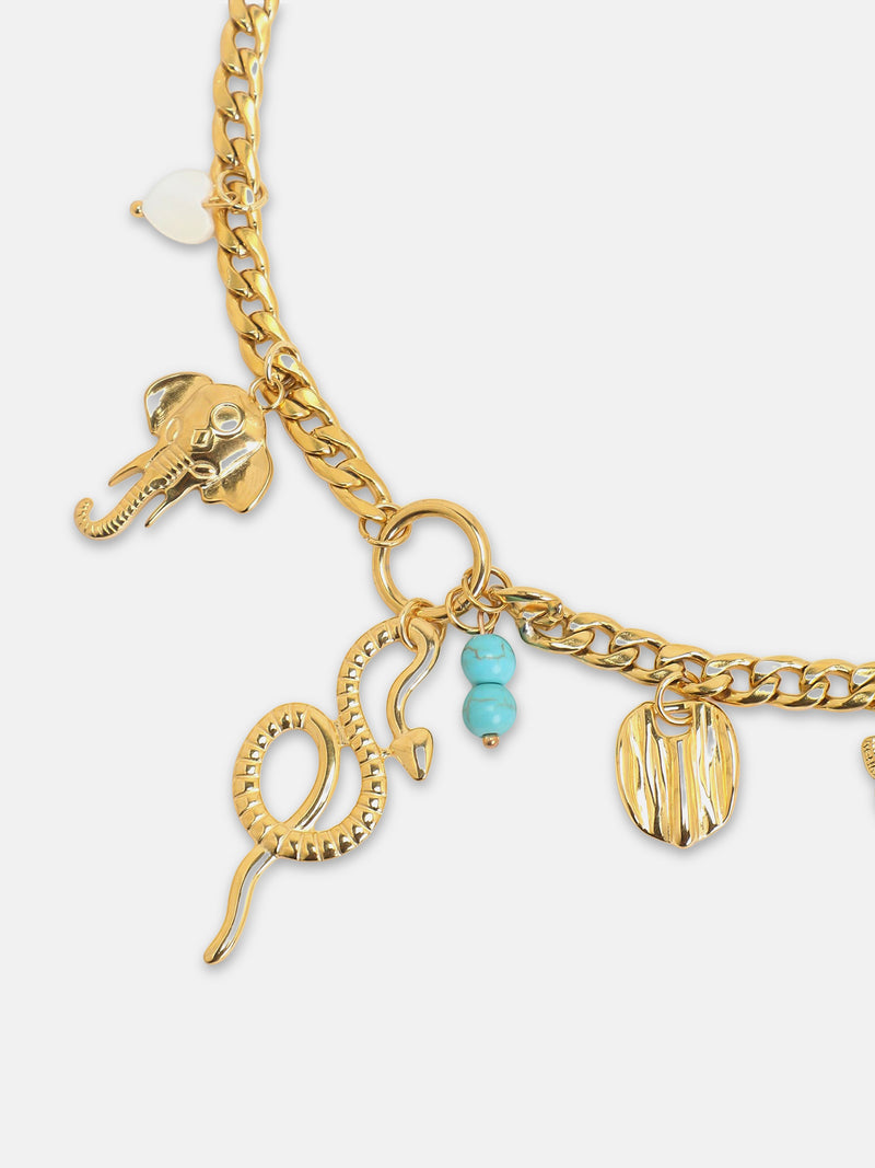 The Turquoise Lucky Charm Necklace