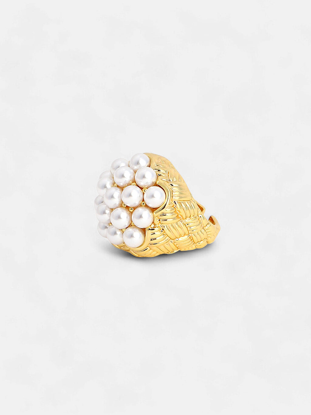 The Elizabethan Statement Ring - Daisy White