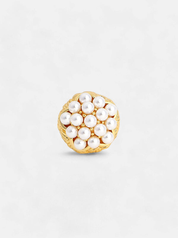 The Elizabethan Statement Ring - Daisy White