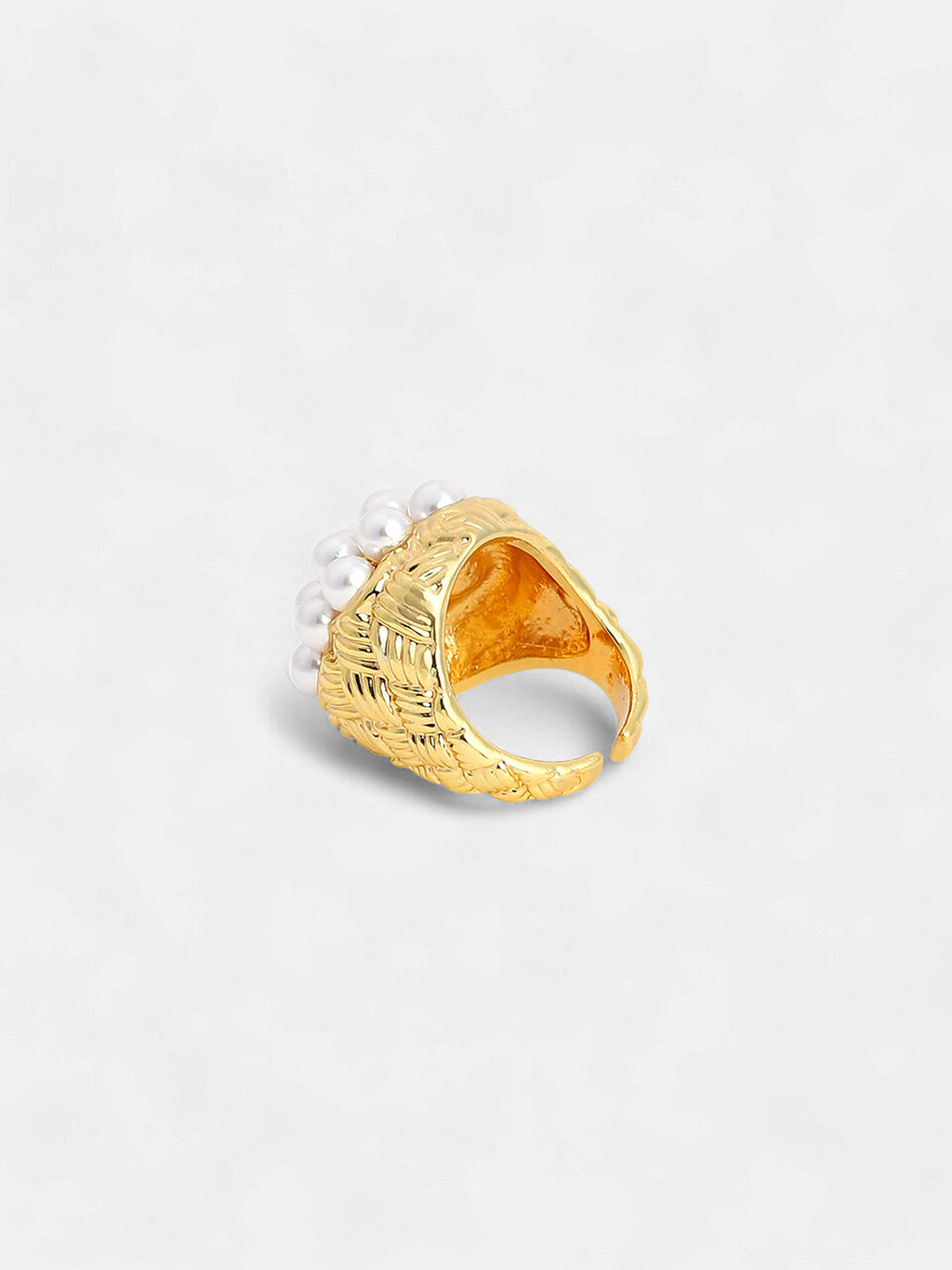 The Elizabethan Statement Ring - Daisy White