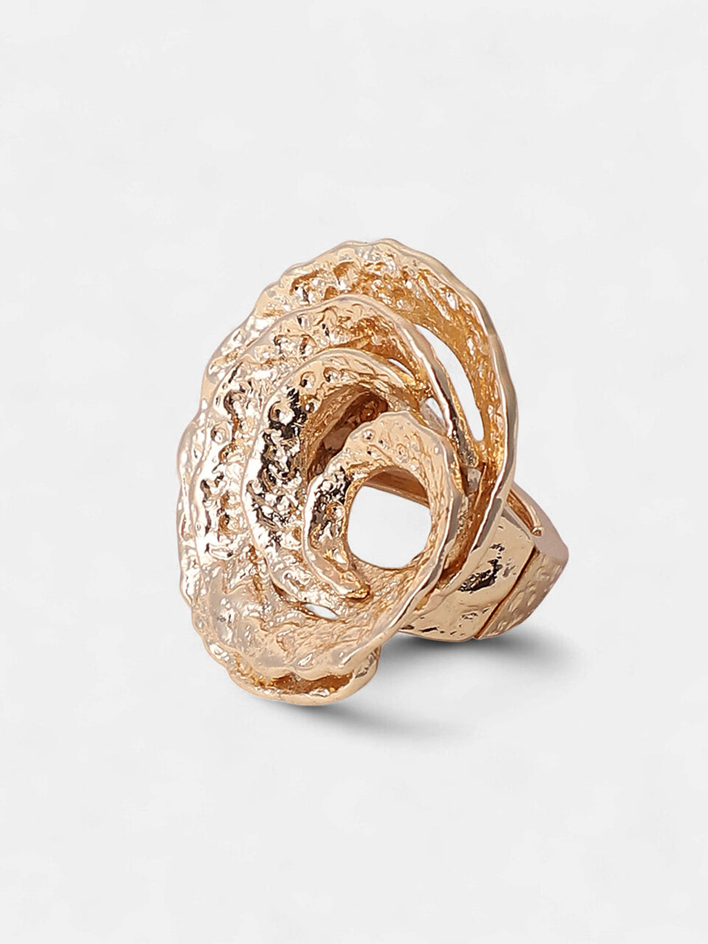 The Rosa Statement Ring - California Gold