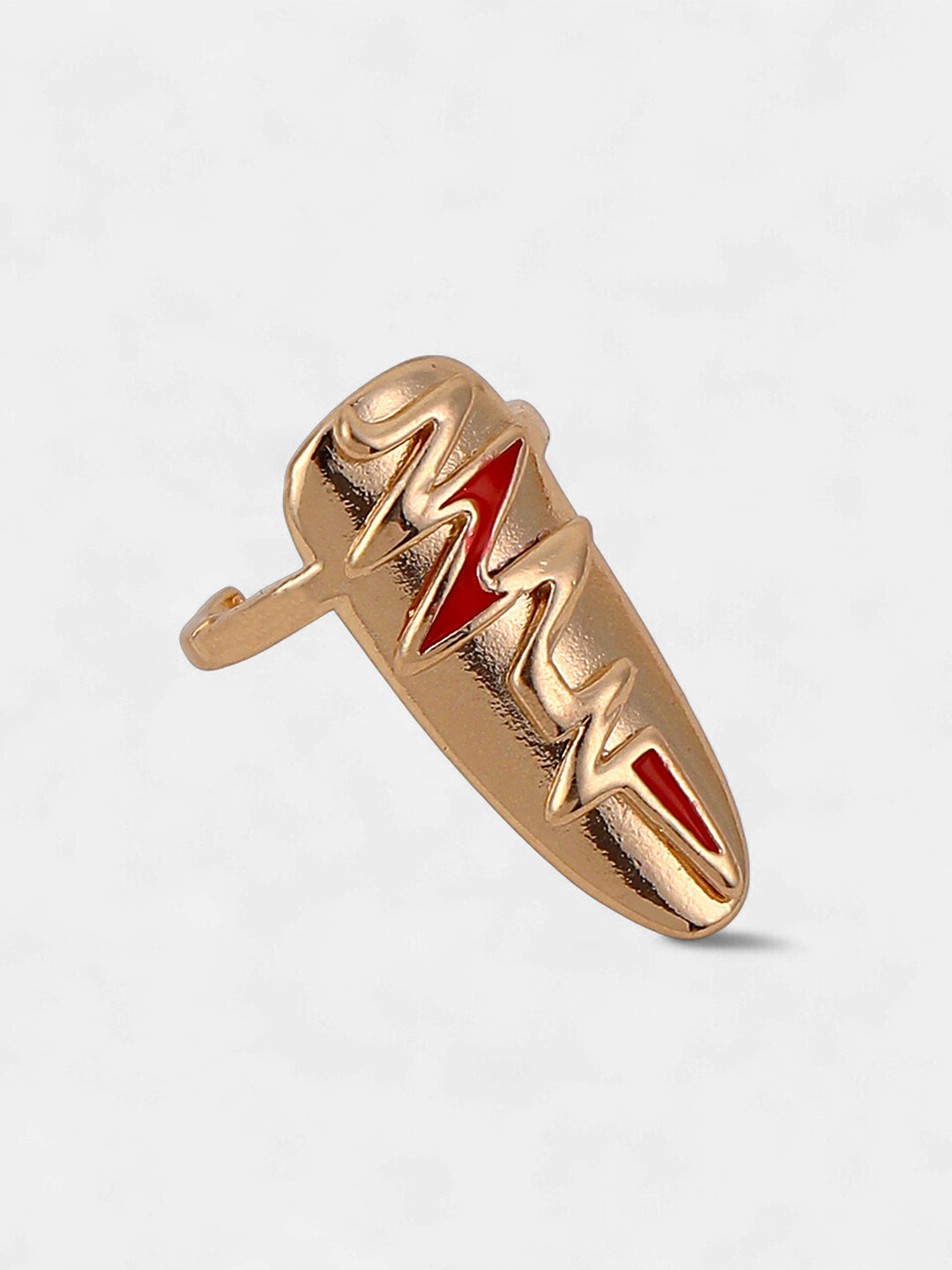 Women's The Wonder-Woman Nail Rings - California Gold (Set Of 4)
