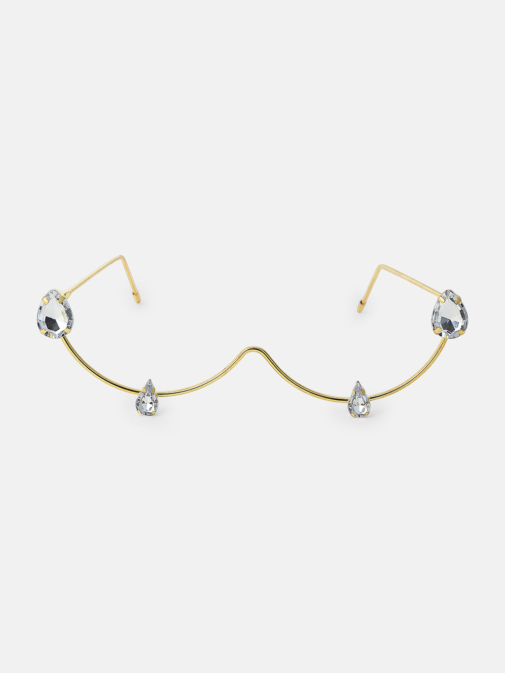 The Celeste Drop Eyewear Chain - Gold