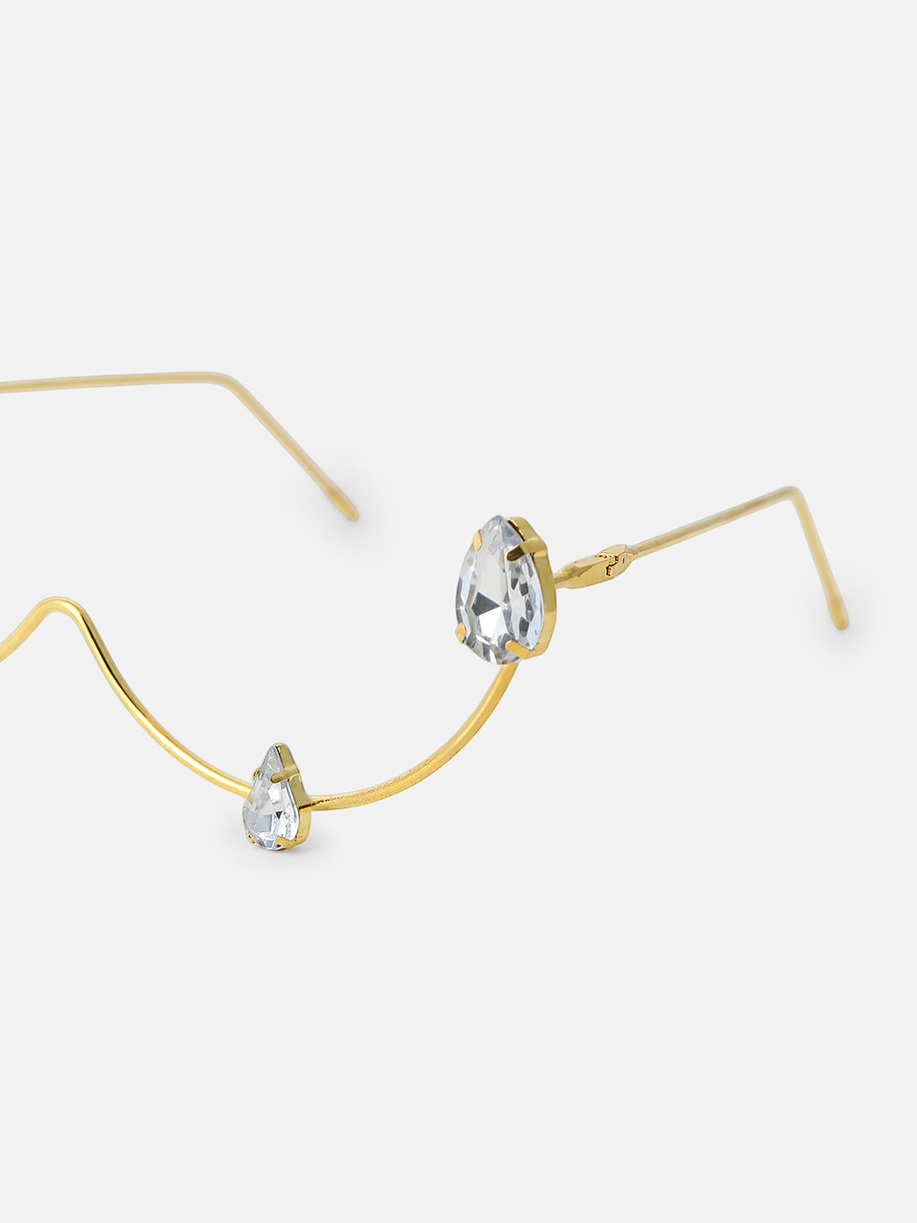 The Celeste Drop Eyewear Chain - Gold