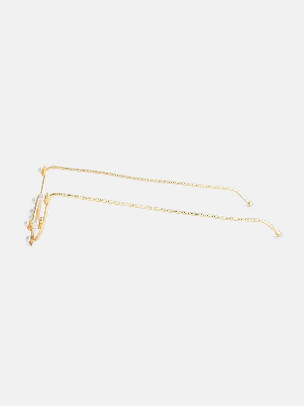The Pearl Bead Eyewear Chain - Gold