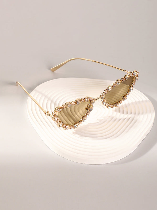 The Bijou Cateye Sunglasses - California Gold