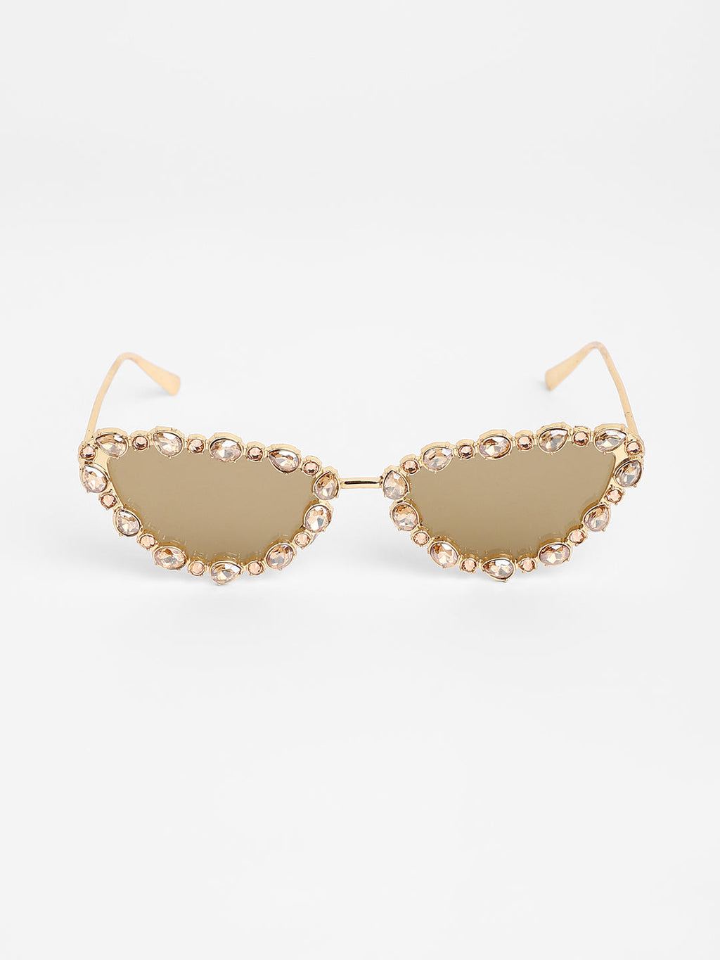 The Bijou Cateye Sunglasses - California Gold