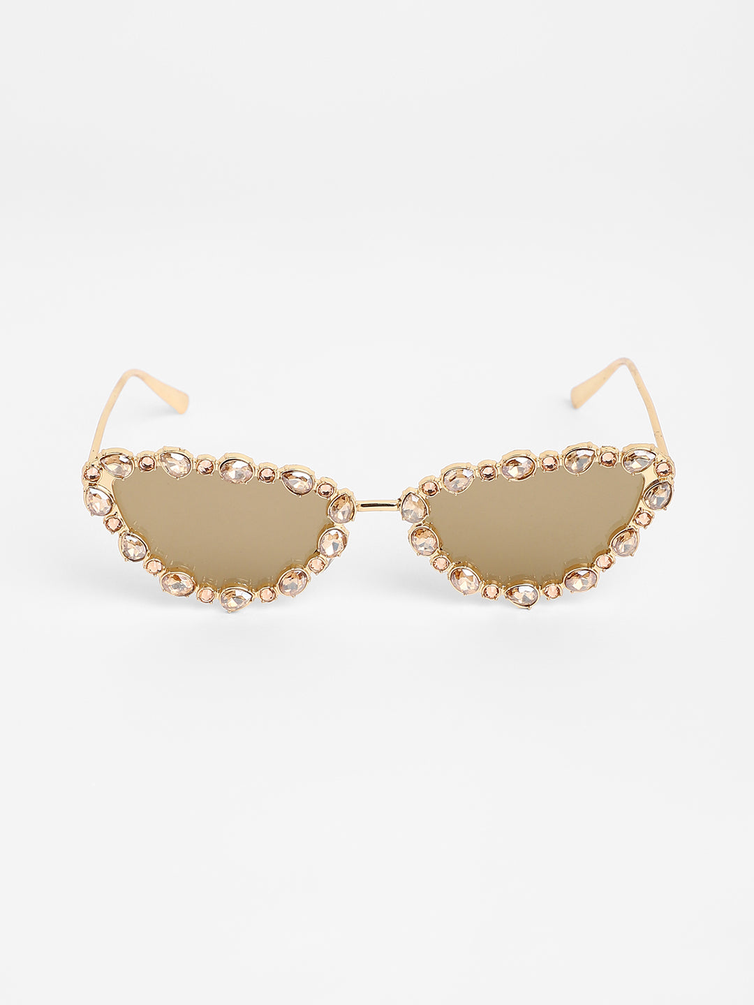 The Bijou Cateye Sunglasses - California Gold