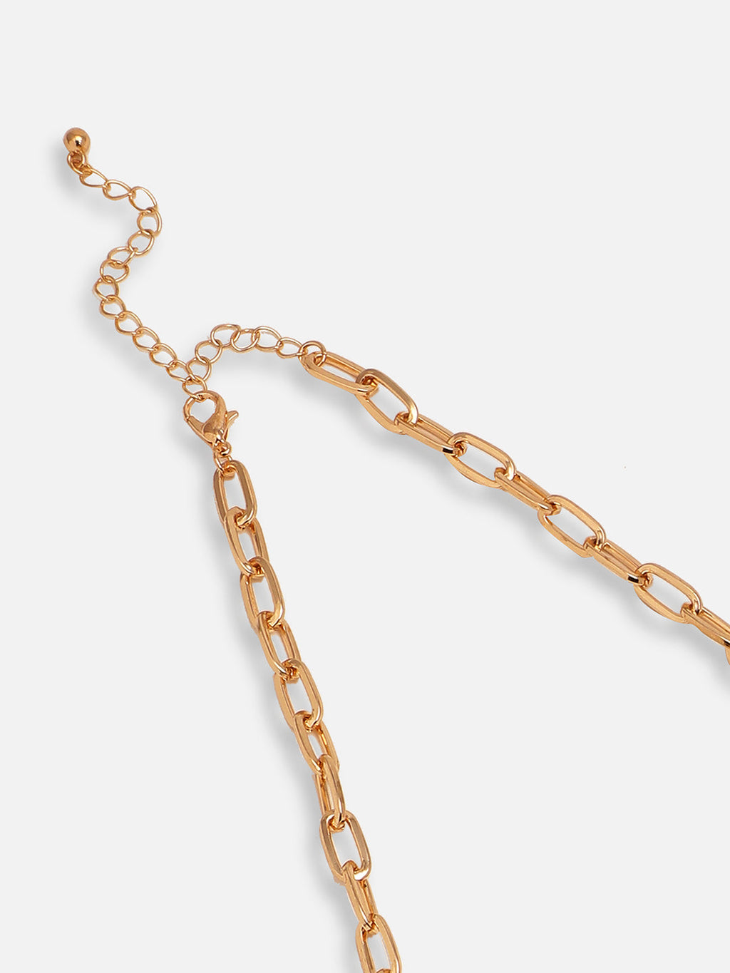The Flora-Pendant Chain Necklace - California Gold