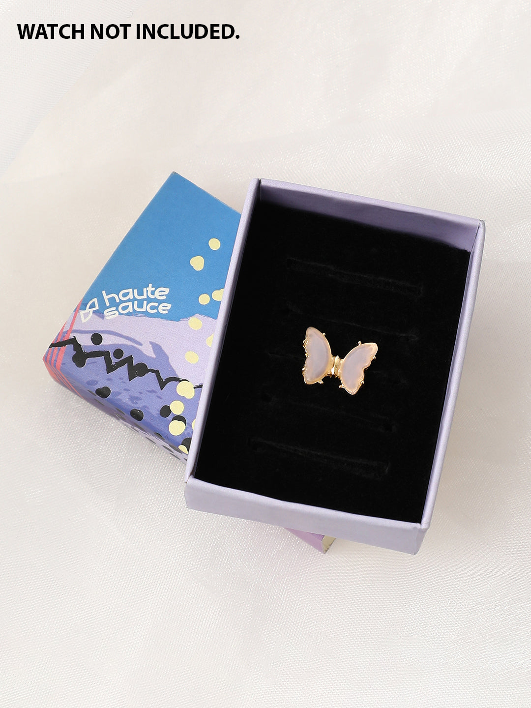 Cassia Butterfly Snap Button Charm
