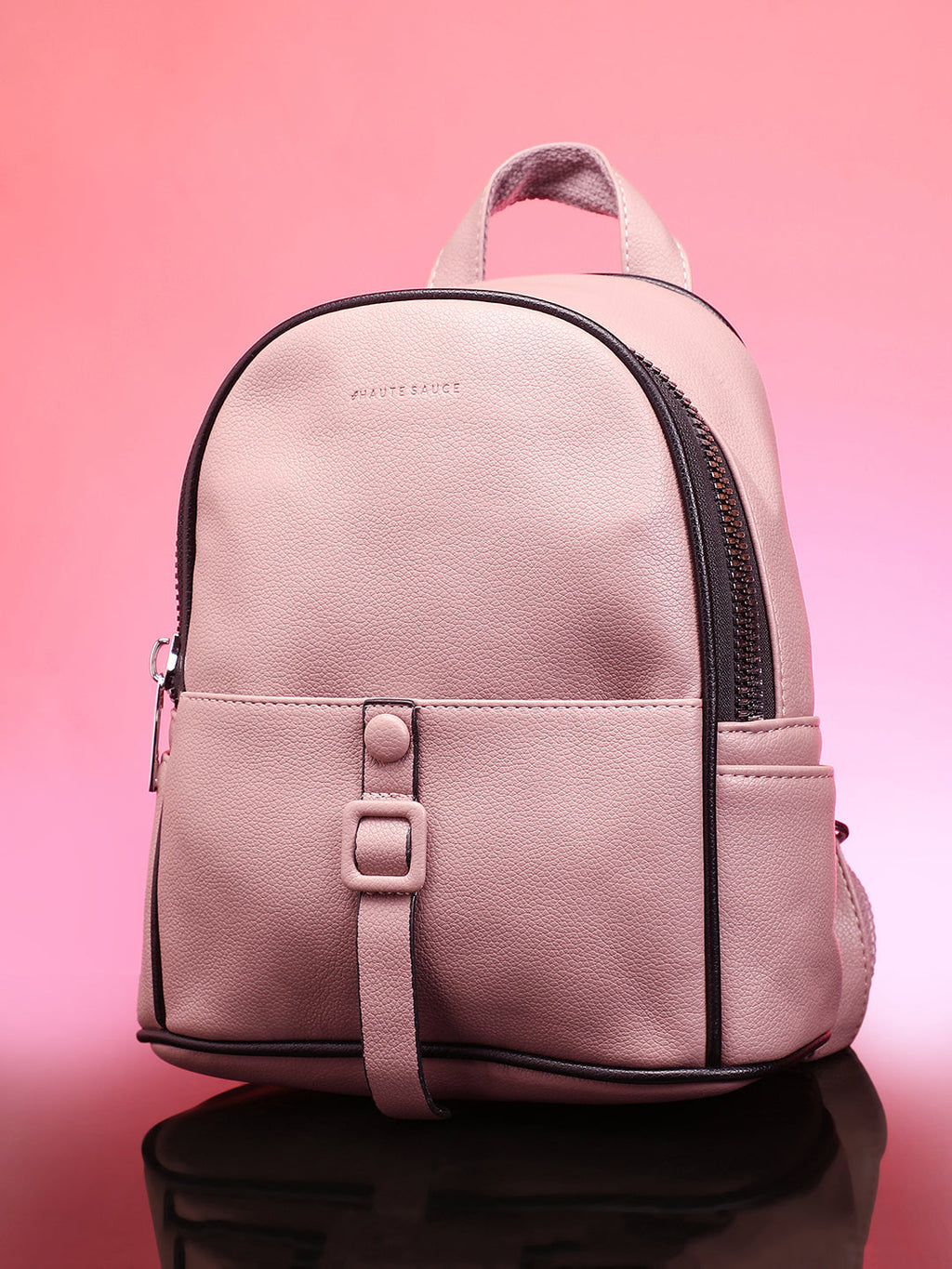 The Slider Mini Backpack - Nude Pink